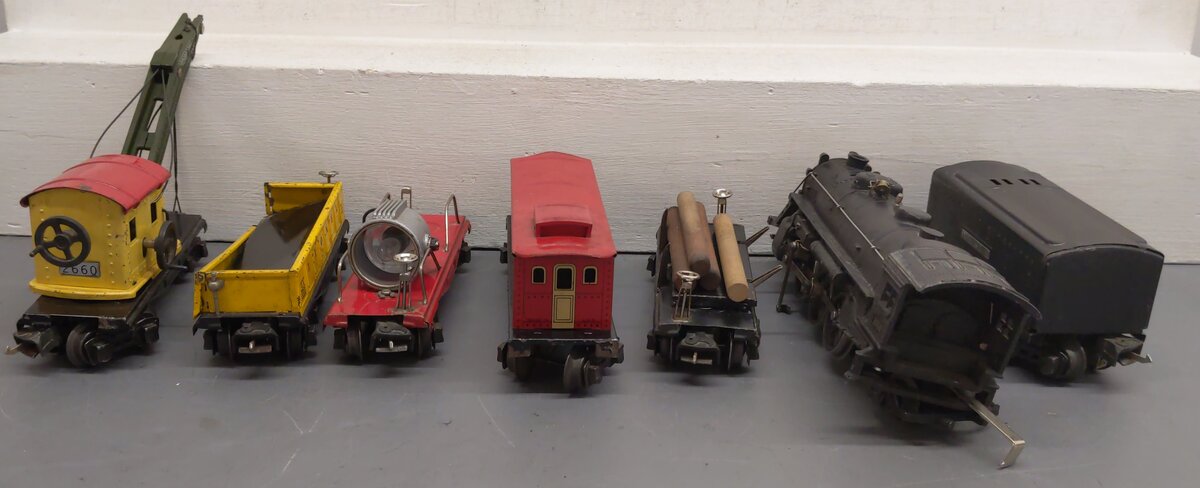 Lionel 1097W Vintage O Prewar 1939 Steam Freight Set
