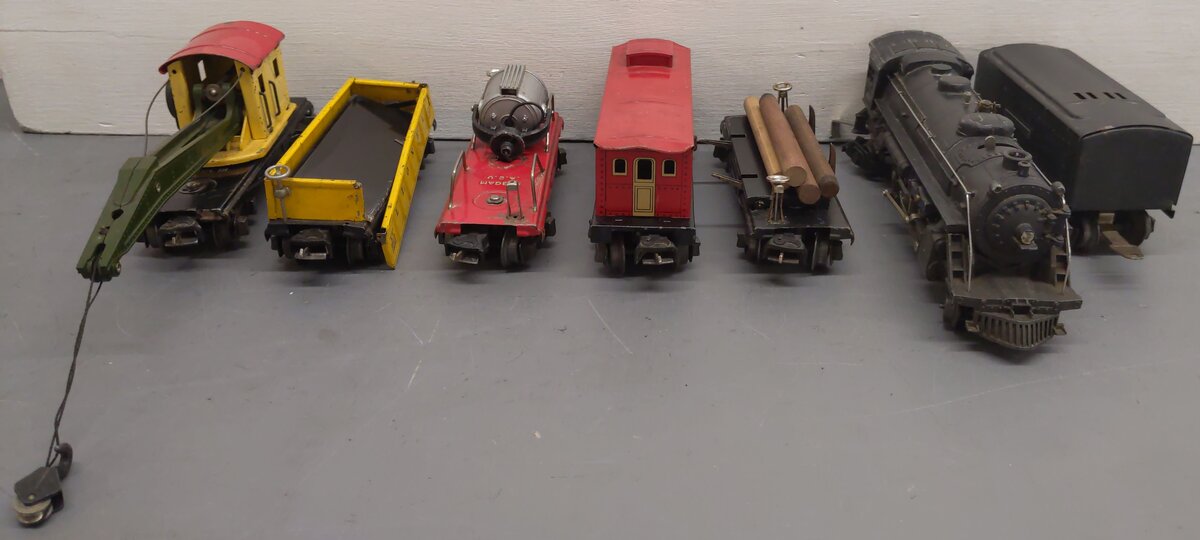 Lionel 1097W Vintage O Prewar 1939 Steam Freight Set