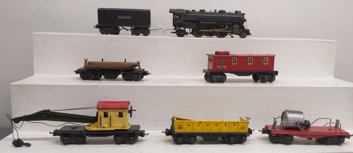 Lionel 1097W Vintage O Prewar 1939 Steam Freight Set