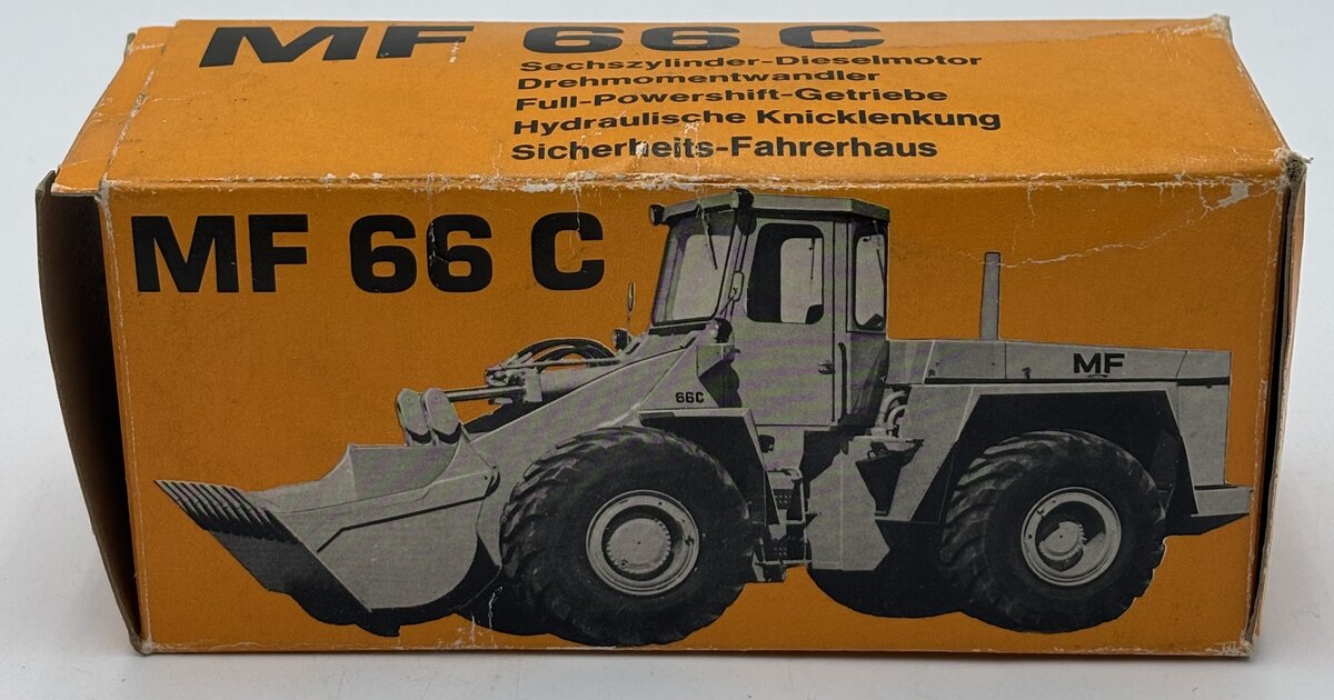 Cursor-Modell 569 1:50 MF Hanomag 66C Loader EX/Box
