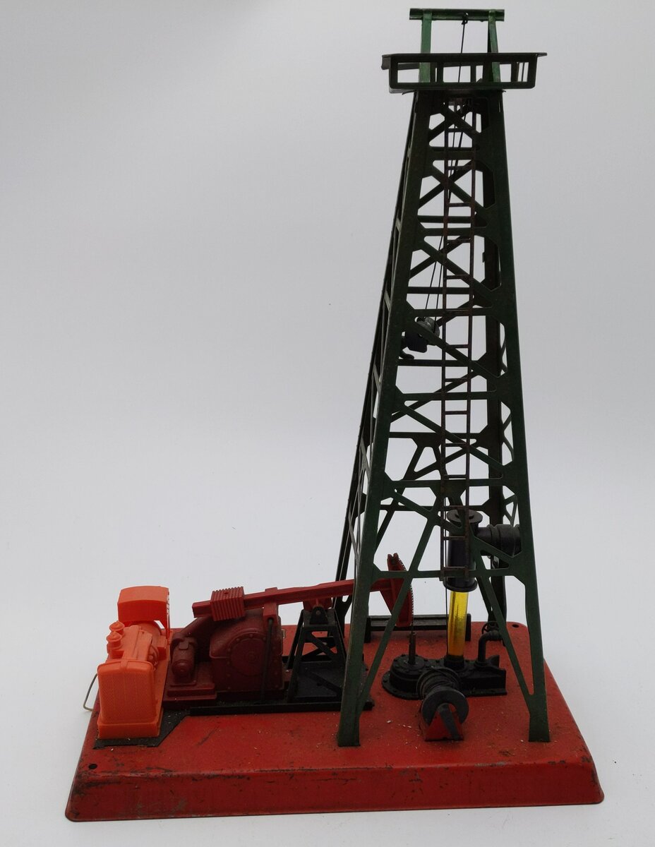 Lionel 6-2305 O Gauge Getty Operating Oil Derrick And Pump EX/Box