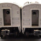 Lionel Vintage O Gauge Postwar "Santa Fe" Passenger Cars: 2412, 2414 [2] VG