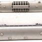 Lionel Vintage O Gauge Postwar "Santa Fe" Passenger Cars: 2412, 2414 [2] VG