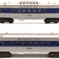 Lionel Vintage O Gauge Postwar "Santa Fe" Passenger Cars: 2412, 2414 [2] VG
