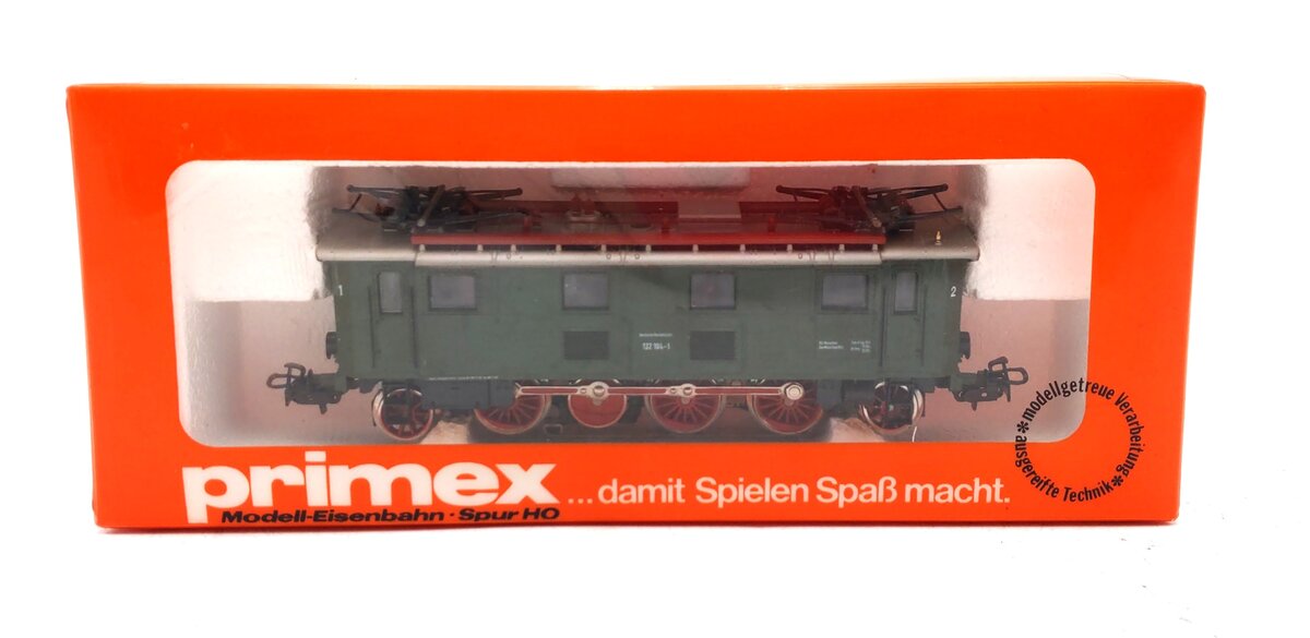 Primex 3192 HO Scale DB Green Electric Locomotive MT/Box