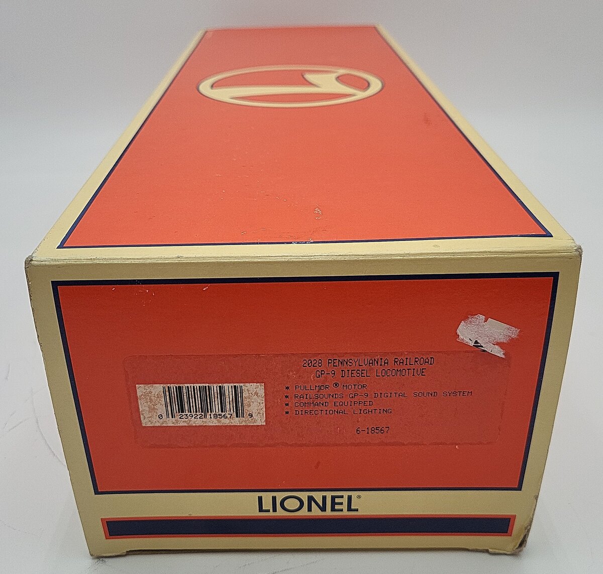 Lionel 6-18567 O Gauge Pennsylvania GP-9 Diesel Locomotive #2028 EX/Box