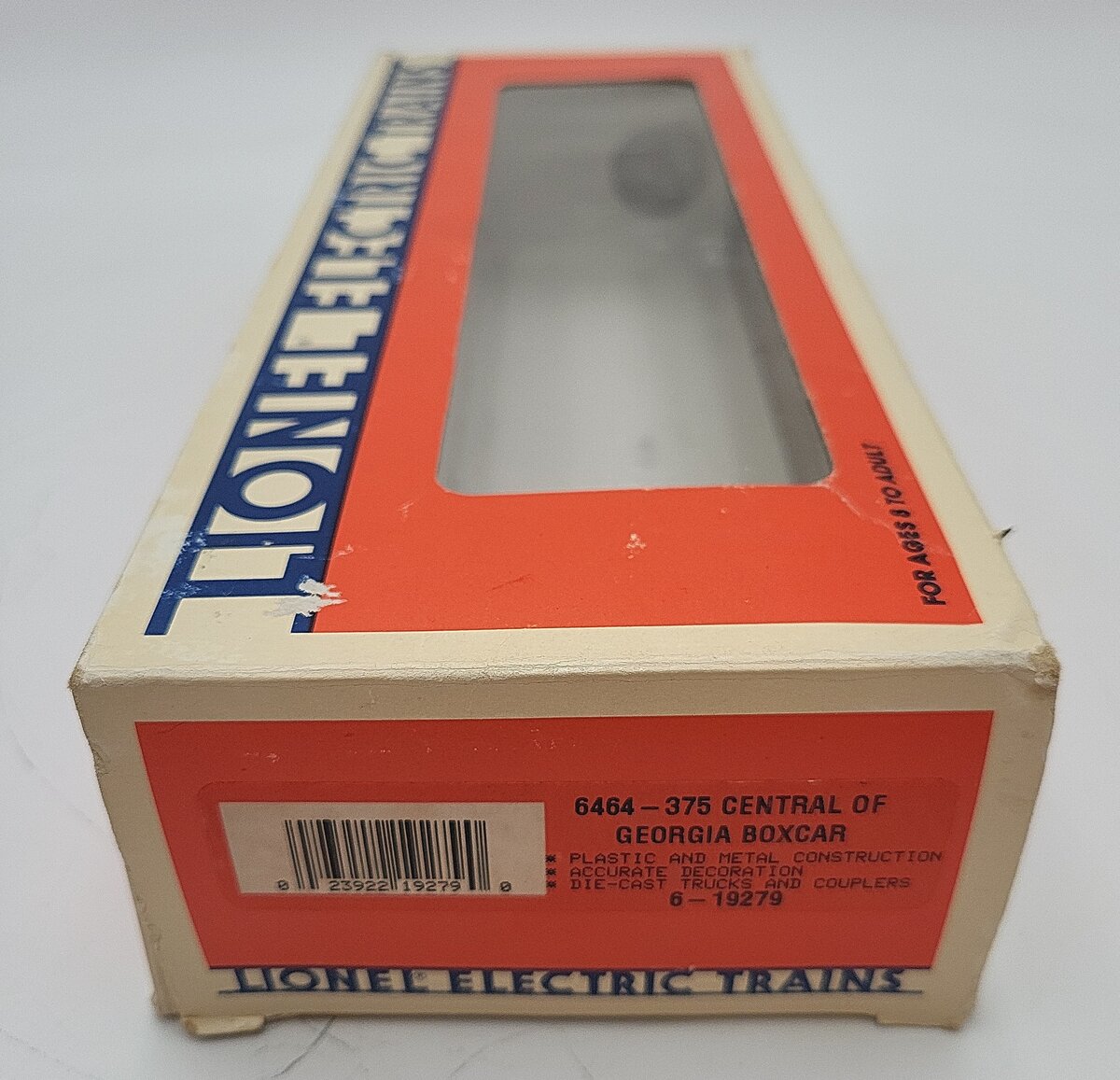 Lionel 6-19279 O Gauge Central of Georgia Boxcar #6464-375 EX/Box