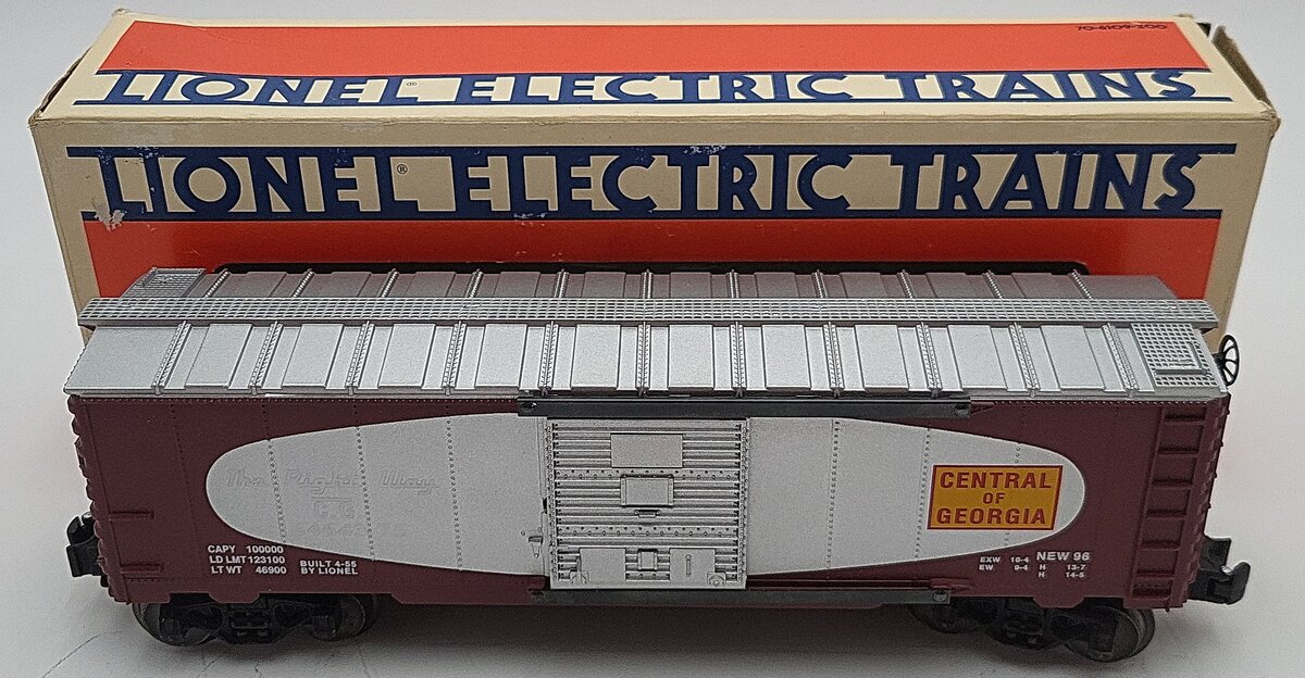 Lionel 6-19279 O Gauge Central of Georgia Boxcar #6464-375 EX/Box