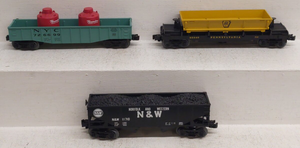 Lionel 6-25938 O Pennsylvania Freight Expansion 3-Pack EX/Box