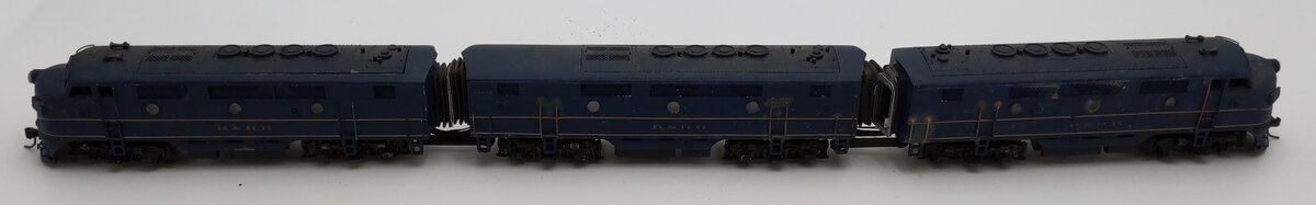 Varney 1655 HO Vintage R&RR ABA Diesel Locotomives #2403A #2403B #2404A VG