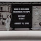 Lionel 1938210 Kiss the War Goodbye Boxcar EX/Box