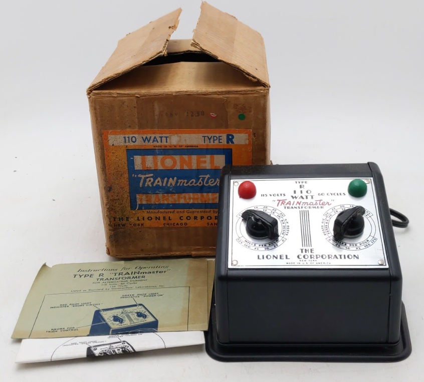 Lionel R Vintage O Prewar 100-Watt Transformer VG/Box