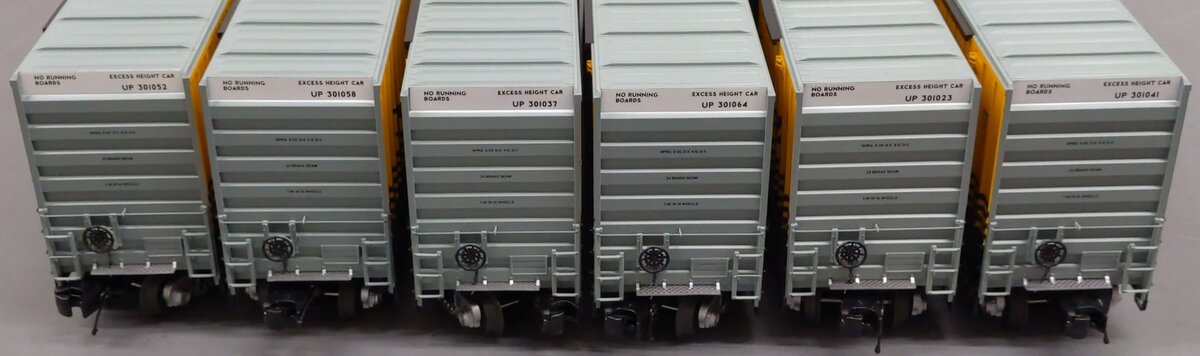 MTH 20-90355 O Denver Rio Grande Premier 50' High Cube Box Car Set (Set of 6) EX/Box