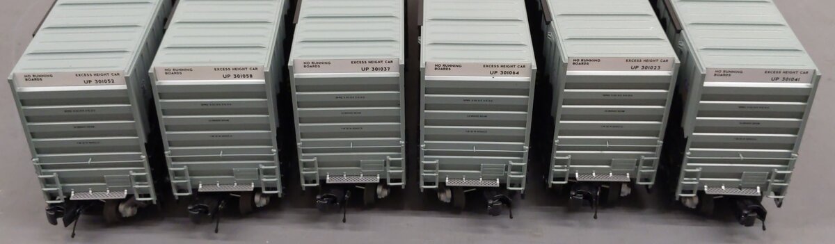 MTH 20-90355 O Denver Rio Grande Premier 50' High Cube Box Car Set (Set of 6) EX/Box