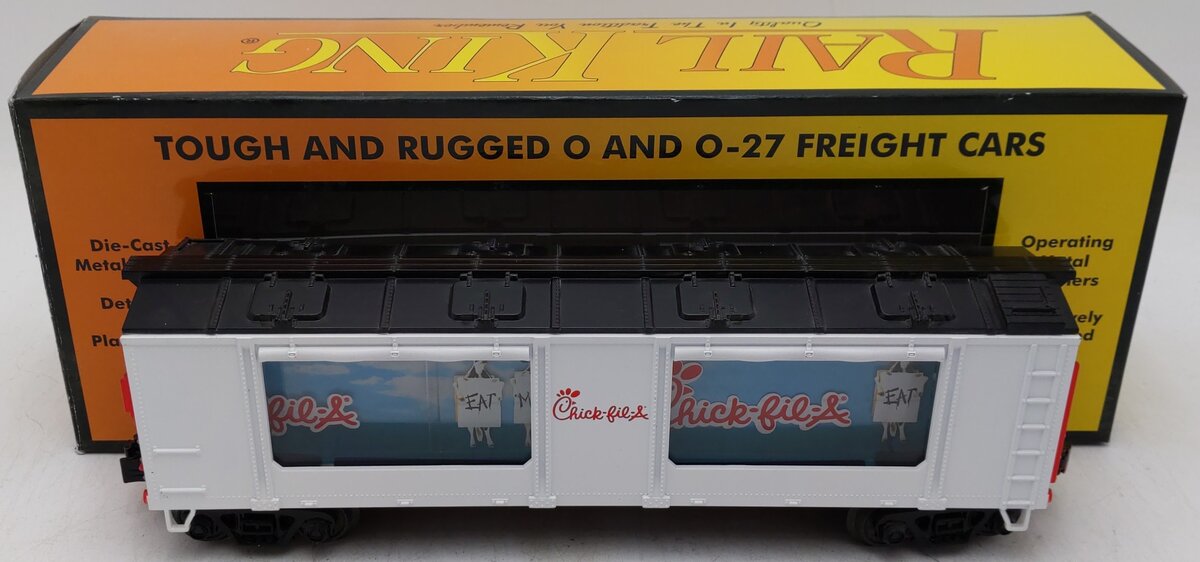 MTH 30-79397 O Gauge Chick-Fil-A Operating Action Car EX/Box