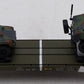 MTH 20-95461 O Gauge Department of Defense Flatcar w/ Vehicle Load VG/Box