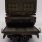 MTH 20-95468 O 60' Flatcar with 2 M270 Rocket Launcher Vehicles EX/Box
