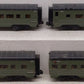 MTH 30-67141 O Pittsburgh & Lake Erie 60' Streamlined Passenger Set (Set of 4) EX/Box