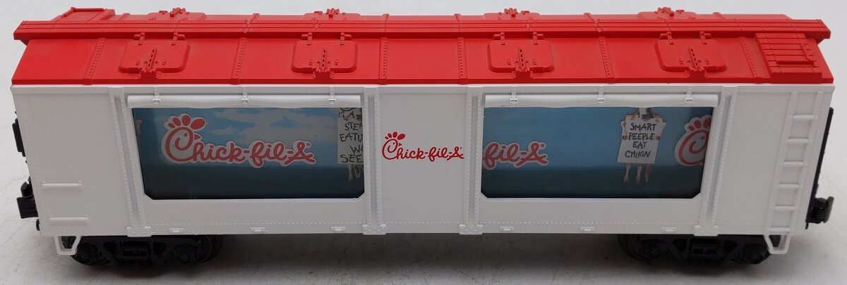 MTH 30-79396 O Gauge Chick-Fil-A Operating Action Car EX/Box