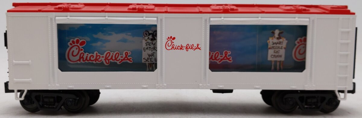 MTH 30-79396 O Gauge Chick-Fil-A Operating Action Car EX/Box