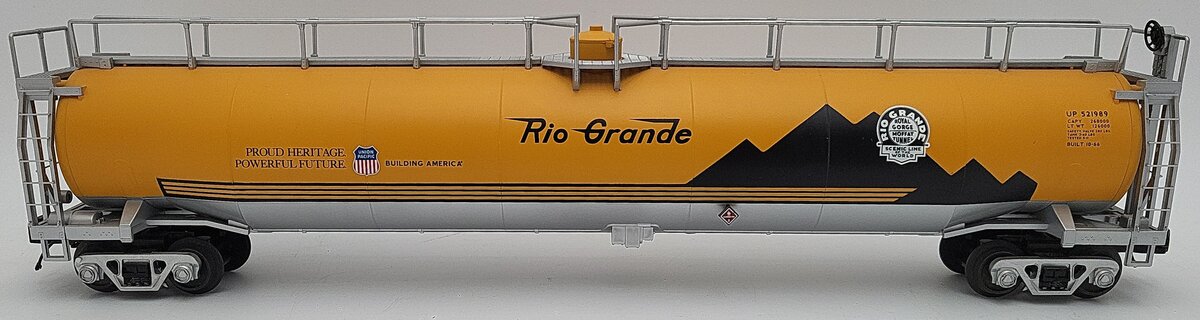 MTH 20-96211 33K GALLON TANK CAR D&RG LN/Box