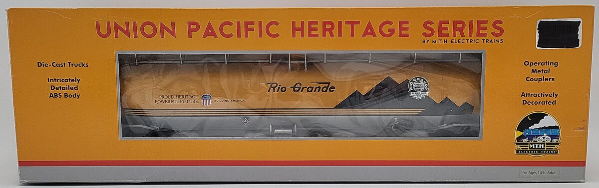 MTH 20-96211 33K GALLON TANK CAR D&RG LN/Box