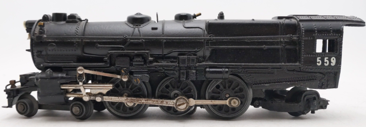 American Flyer 559 Vintage O Pennsylvania K5 4-6-2 Steam Engine & Tender VG/Box