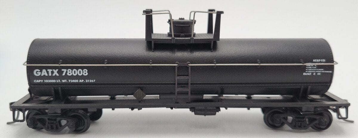 Athearn HO Scale GATX Tank Car #78008 LN/Box
