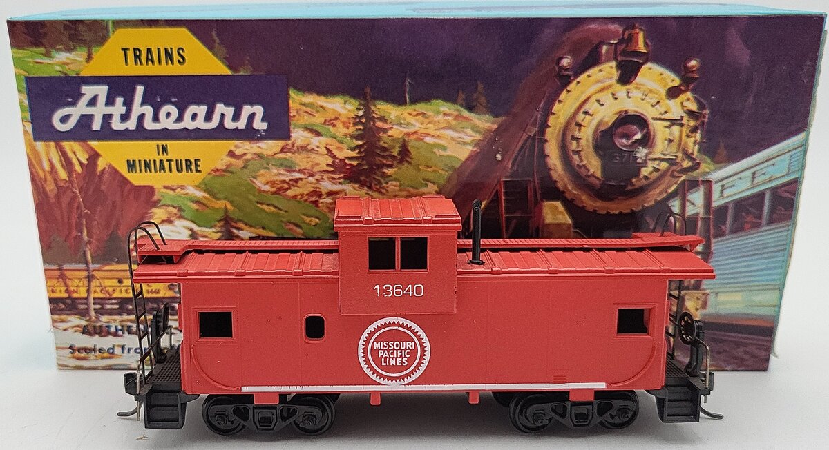 Athearn HO Scale Missouri Pacific Lines Wide Vision Caboose #13640 LN/Box