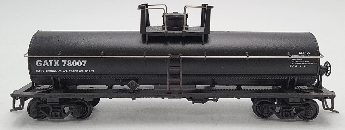 Athearn HO Scale GATX Tanker Car #78007 LN/Box