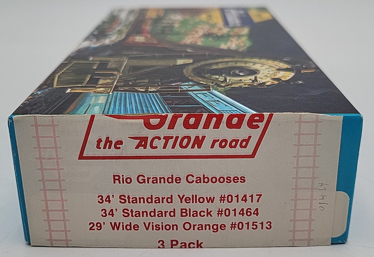 Athearn HO Scale Rio Grande 34' Caboose #01464 LN/Box