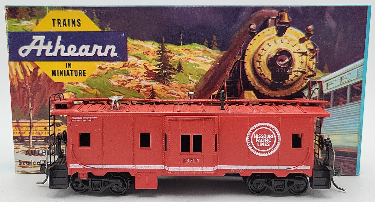 Athearn HO Scale Missouri Pacific Lines Caboose #13701 LN/Box