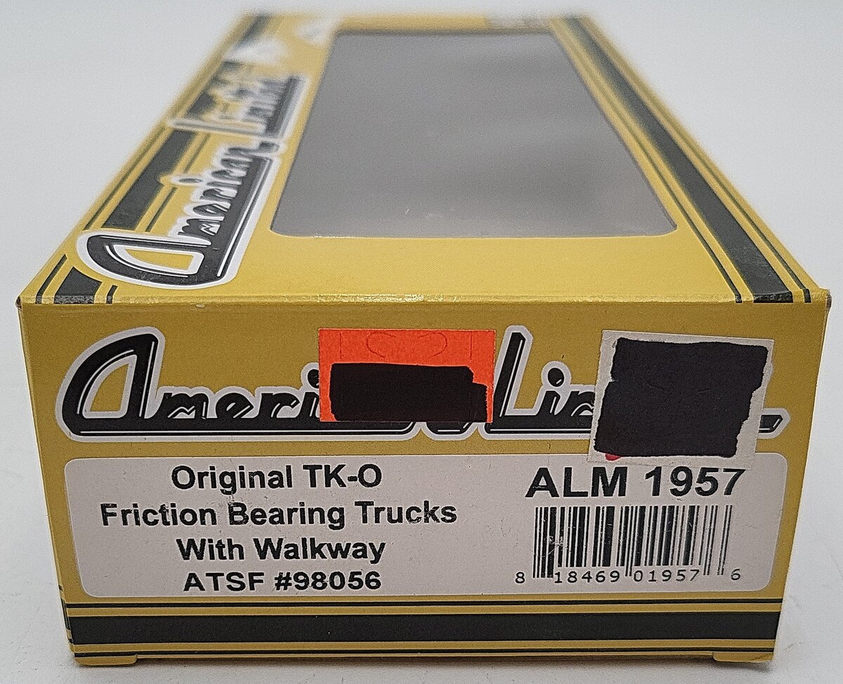 American Limited Models 1957 HO Atchison Topeaka Santa Fe Tk-0 Tank #98056