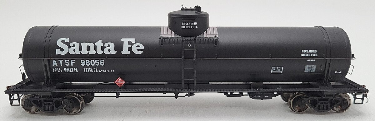 American Limited Models 1957 HO Atchison Topeaka Santa Fe Tk-0 Tank #98056