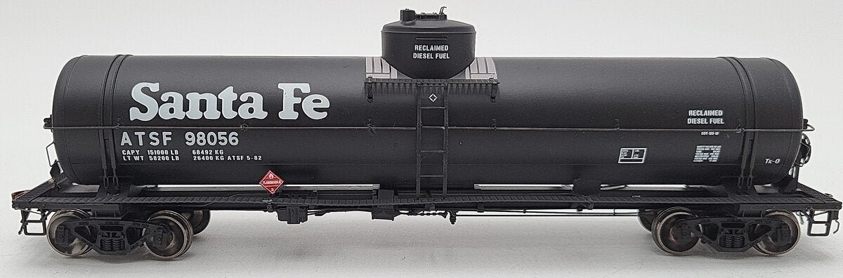 American Limited Models 1957 HO Atchison Topeaka Santa Fe Tk-0 Tank #98056