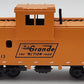 Athearn 7501 HO Scale Rio Grande Wide Vision Caboose #01513 LN/Box
