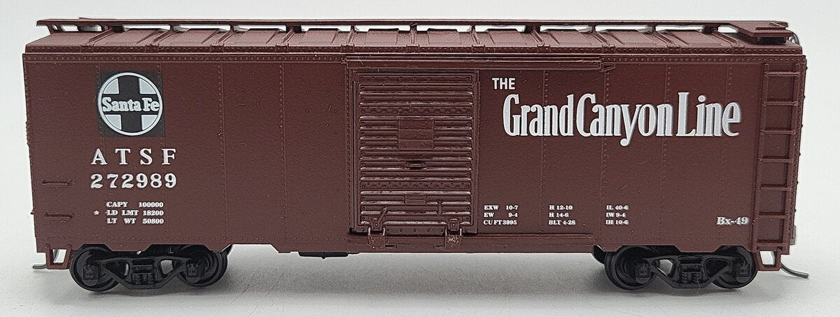 Athearn HO Scale ATSF Grand Canyon Line Boxcar #272989 LN/Box