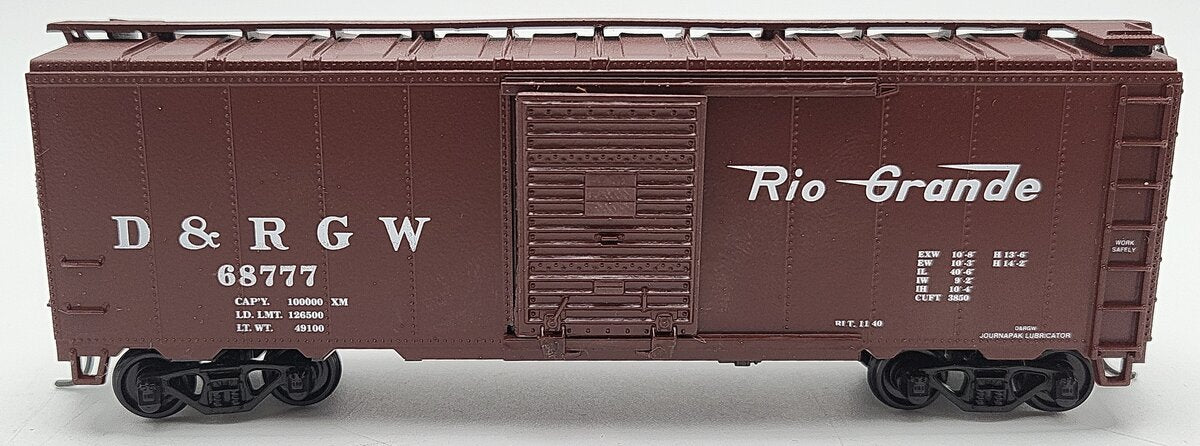 Athearn HO Scale D& RGW Rio Grande Boxcar #68777 LN/Box