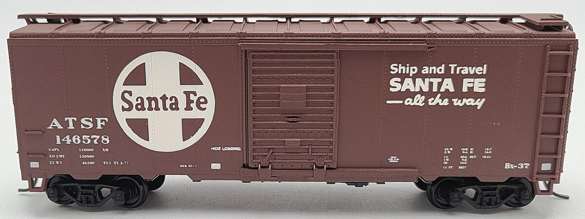 Athearn HO Scale ATSF Boxcar #146578 LN/Box