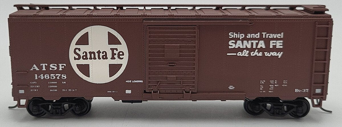 Athearn HO Scale ATSF Boxcar #146578 LN/Box