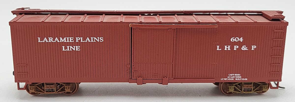 Walthers HO Scale Laramie Plains Line LHP&P Boxcar #604 LN/Box