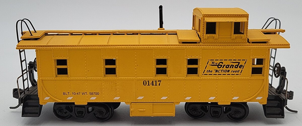 Athearn HO Scale Rio Grande Caboose #01417 LN/Box