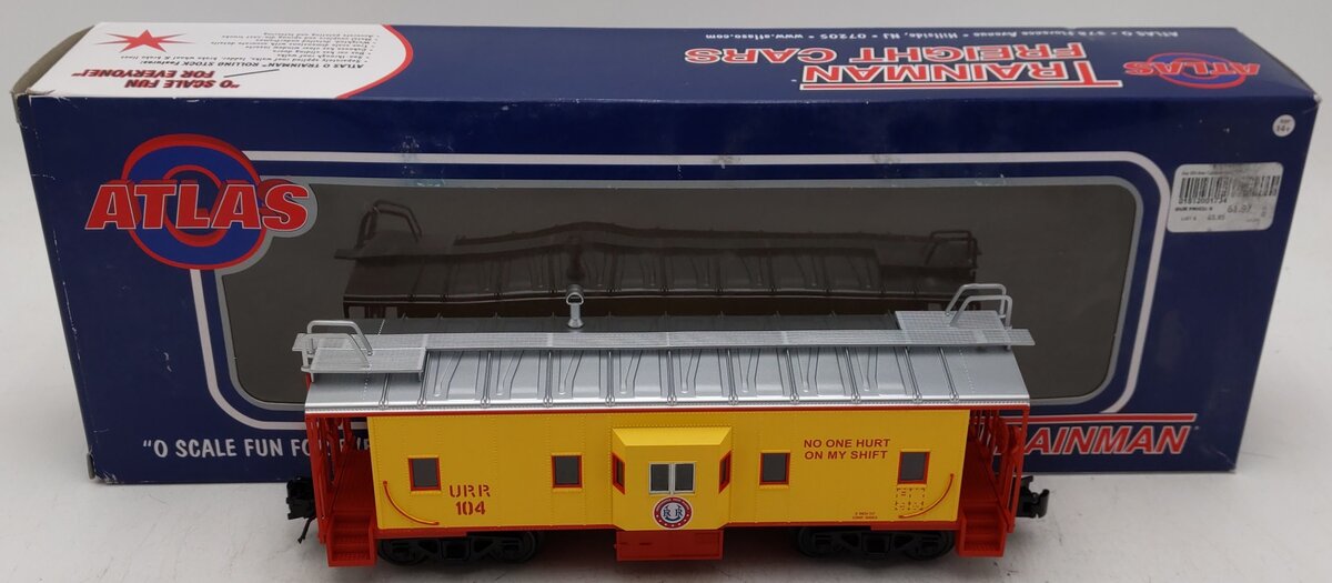 Atlas 2001734-2 O Gauge Union Railroad Caboose #104 EX/Box