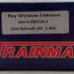 Atlas 2001734-2 O Gauge Union Railroad Caboose #104 EX/Box
