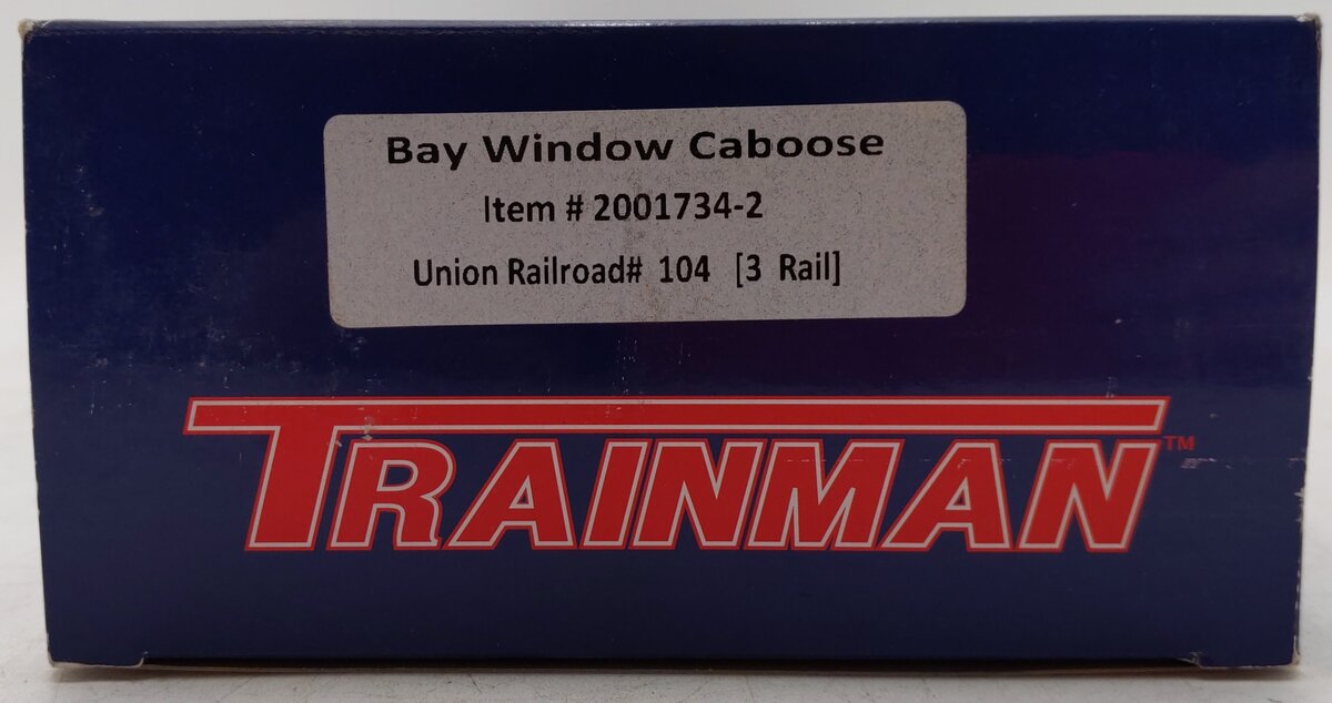 Atlas 2001734-2 O Gauge Union Railroad Caboose #104 EX/Box