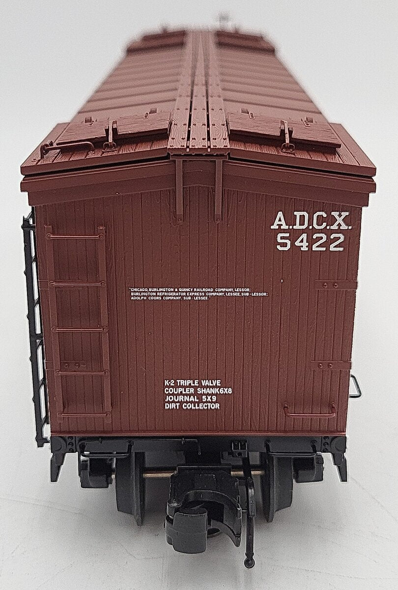 Atlas 8141-11 "O" Gauge Coors #5422 40' Wood Reefer Car 3-Rail LN/Box