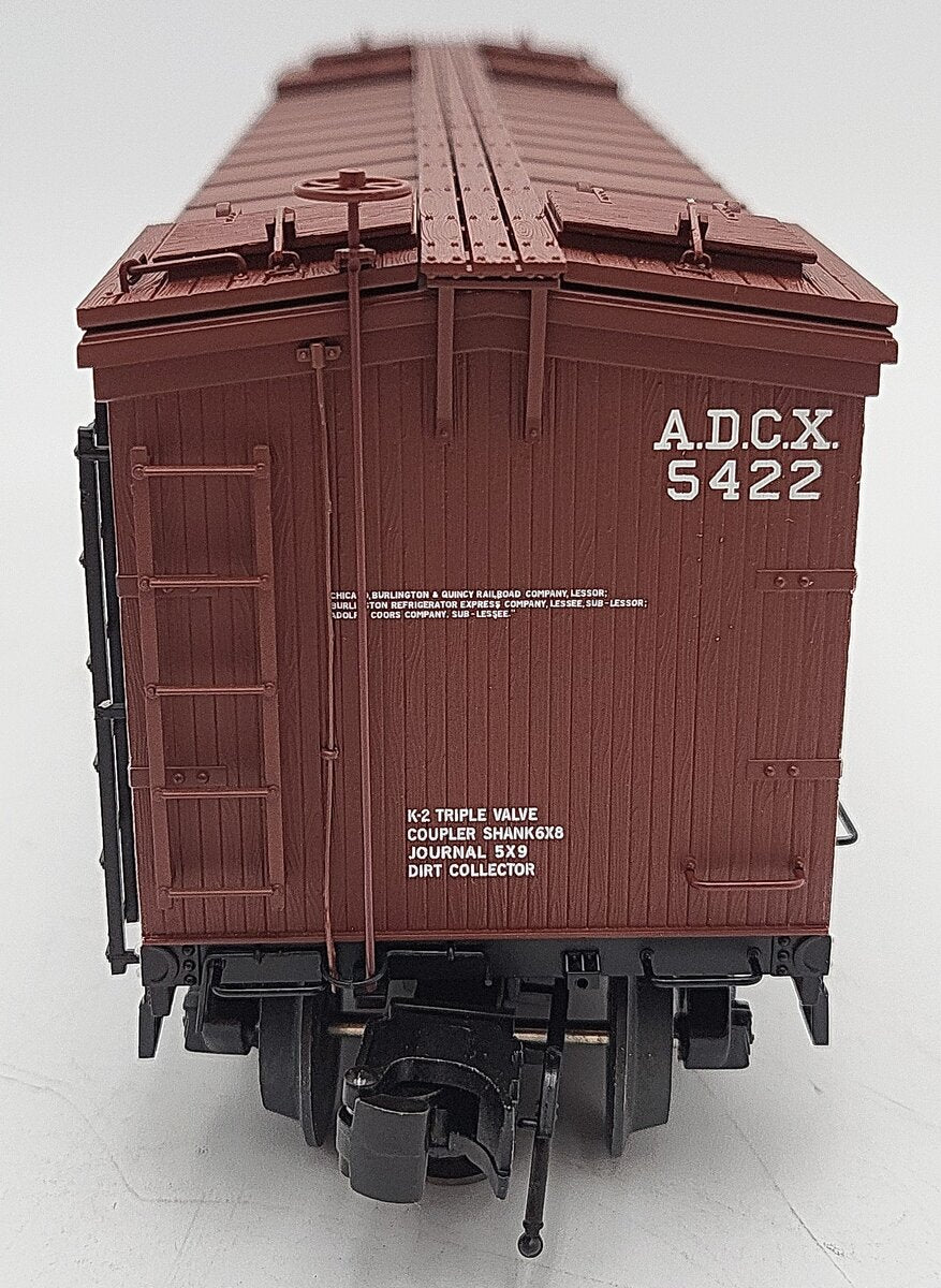 Atlas 8141-11 "O" Gauge Coors #5422 40' Wood Reefer Car 3-Rail LN/Box