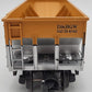 K-Line K623-1492 O Gauge Denver & Rio Grande Western Die-Cast Hopper LN/Box