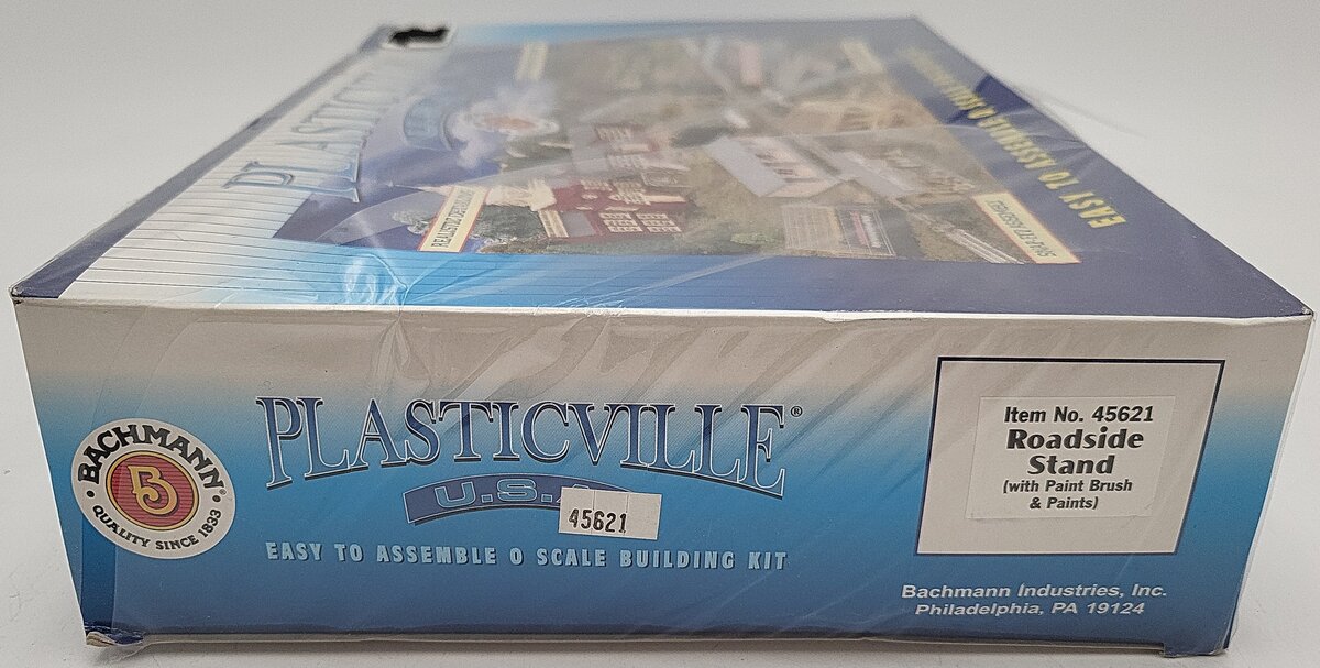 Bachmann 45621 O Scale Plasticville Roadside Stand Kit LN/Box