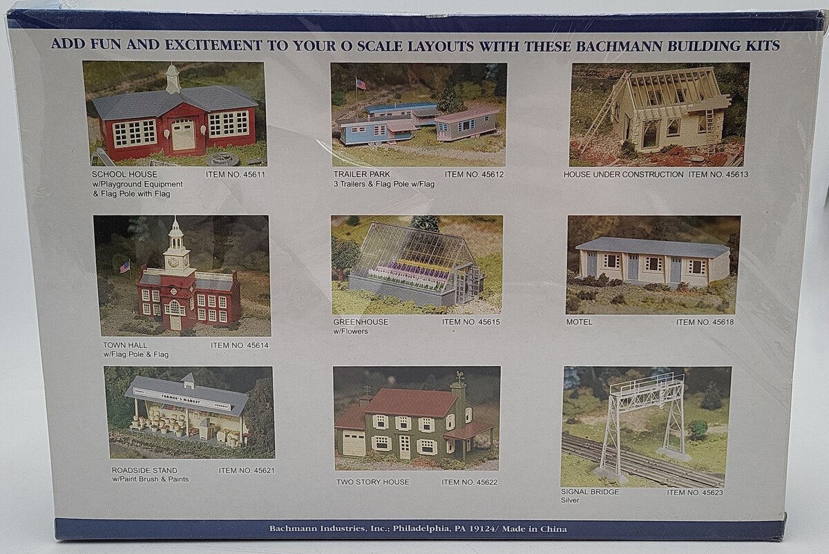 Bachmann 45621 O Scale Plasticville Roadside Stand Kit LN/Box